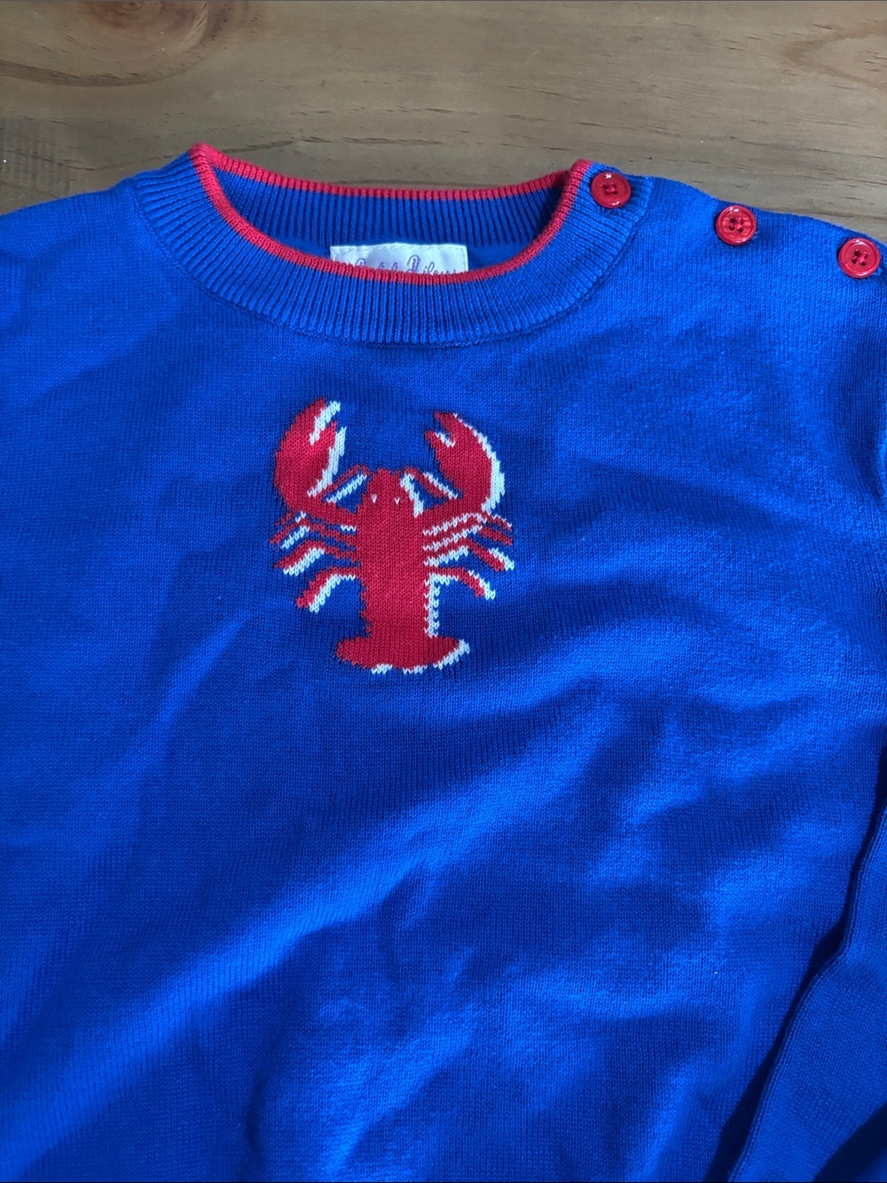 Rachel Riley Lobster Sweater - Picture 3 of 4